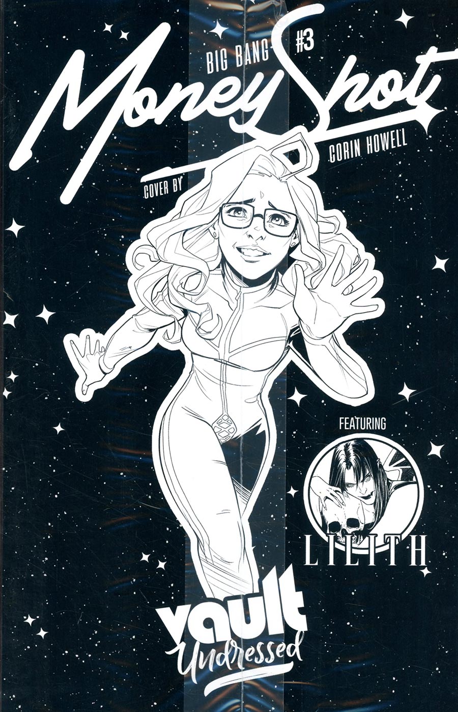 Money Shot Big Bang #3 Cover C Variant Corin Howell Lilith Crossover Black Bag Cover With Polybag