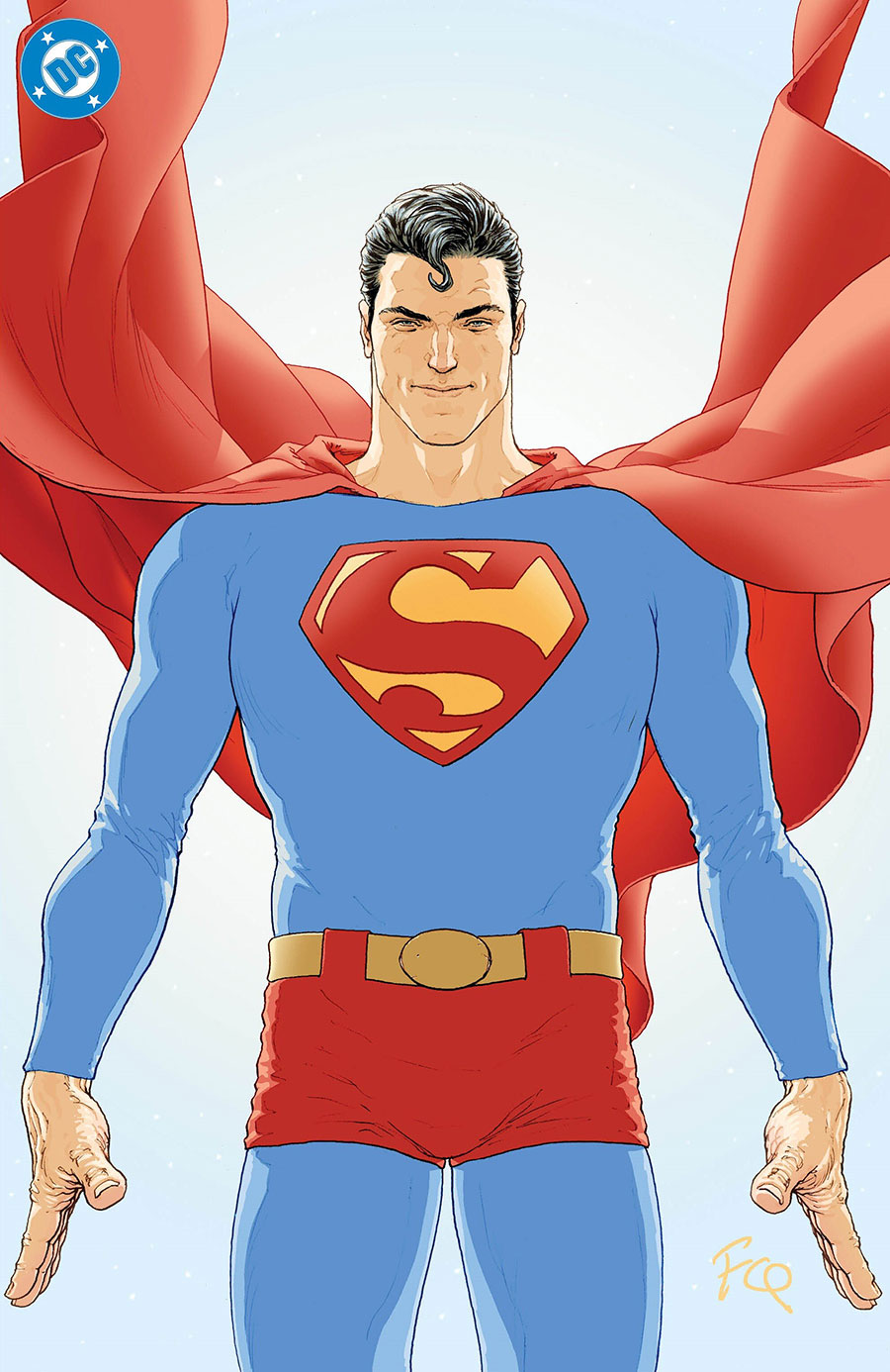Superman Unlimited #1 Cover L Incentive Frank Quitely Virgin Card Stock Variant Cover (DC All In)