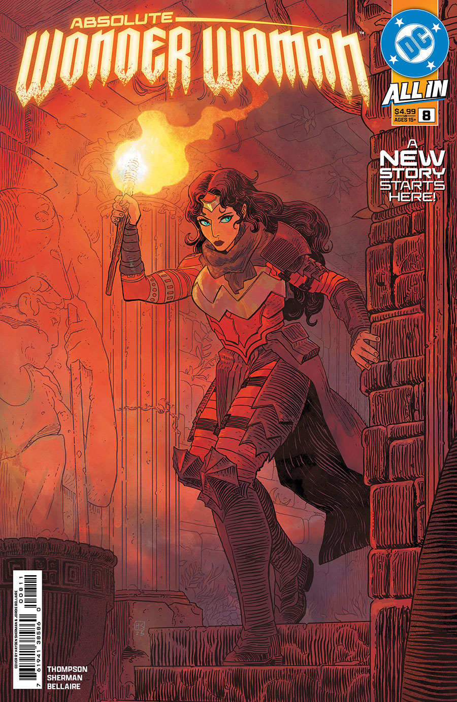 Absolute Wonder Woman #8 Cover A Regular Hayden Sherman Cover (DC All In)