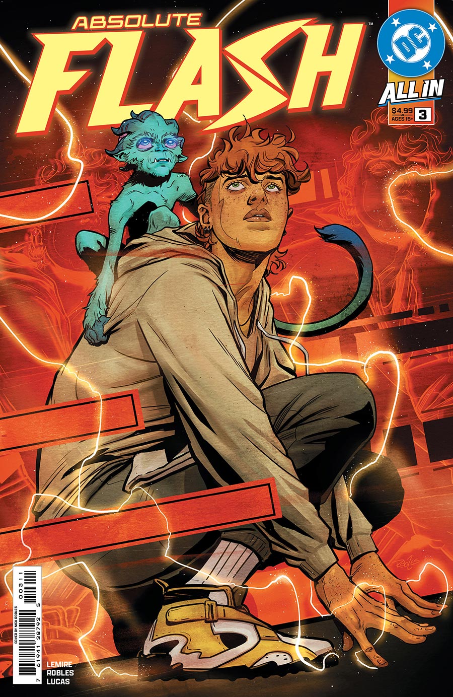 Absolute Flash #3 Cover A Regular Nick Robles Cover (DC All In)