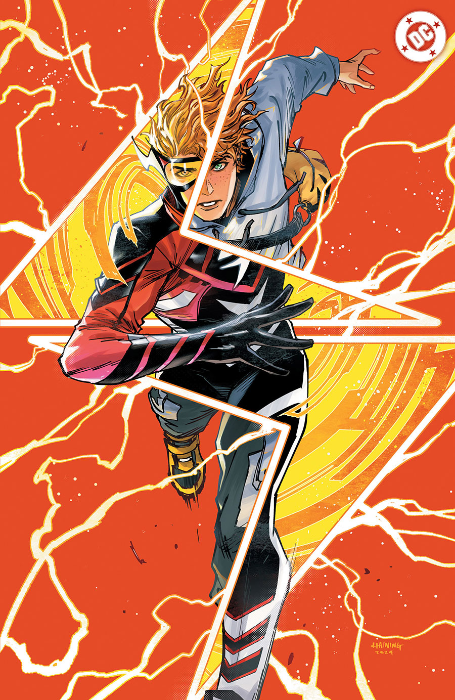 Absolute Flash #3 Cover E Incentive Haining Virgin Card Stock Variant Cover (DC All In)