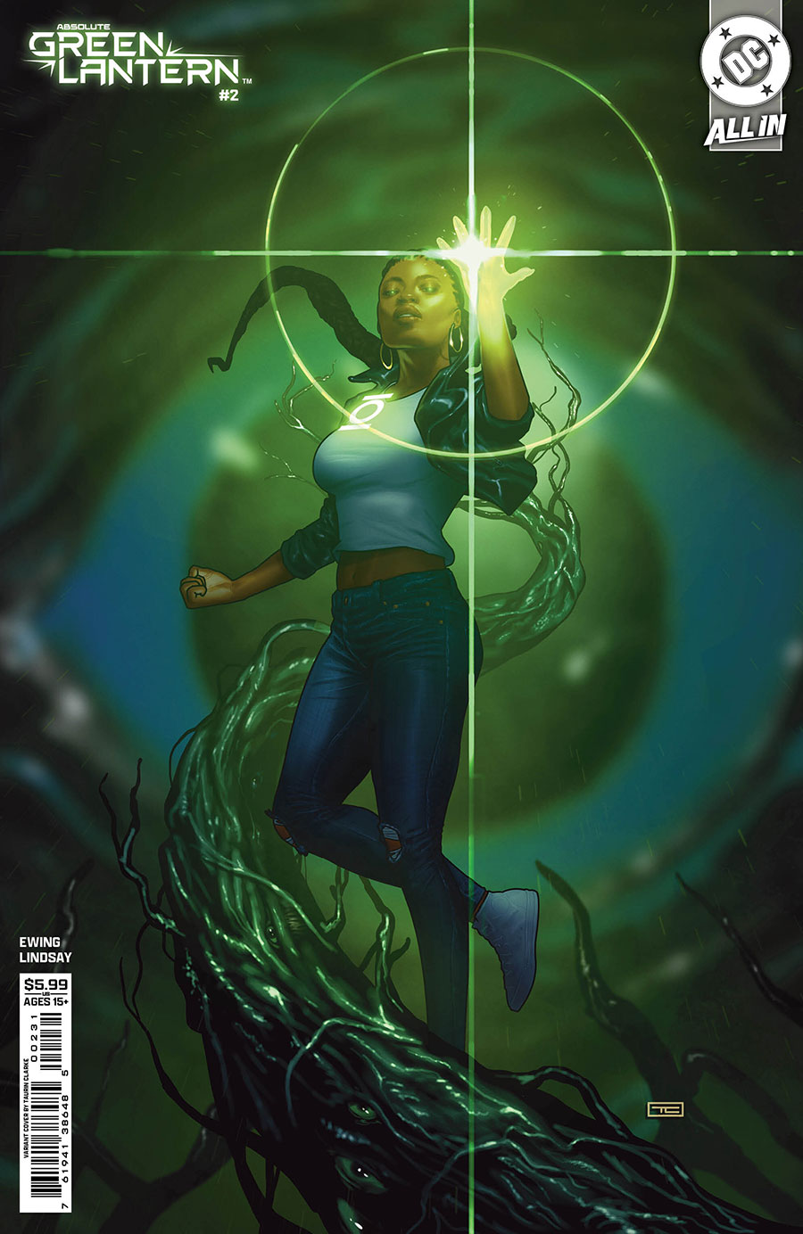 Absolute Green Lantern #2 Cover C Variant Taurin Clarke Card Stock Cover (DC All In)