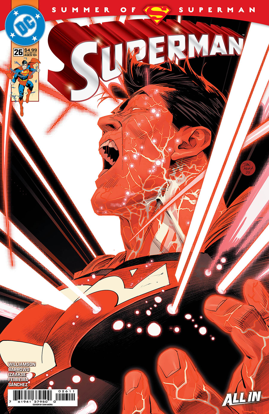 Superman Vol 7 #26 Cover A Regular Dan Mora Cover (DC All In)
