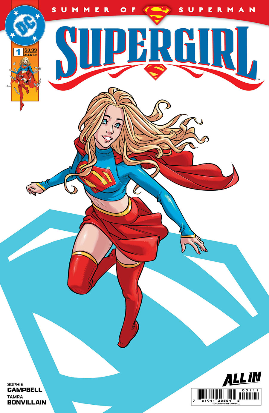Supergirl Vol 8 #1 Cover A Regular Sophie Campbell Cover (DC All In)