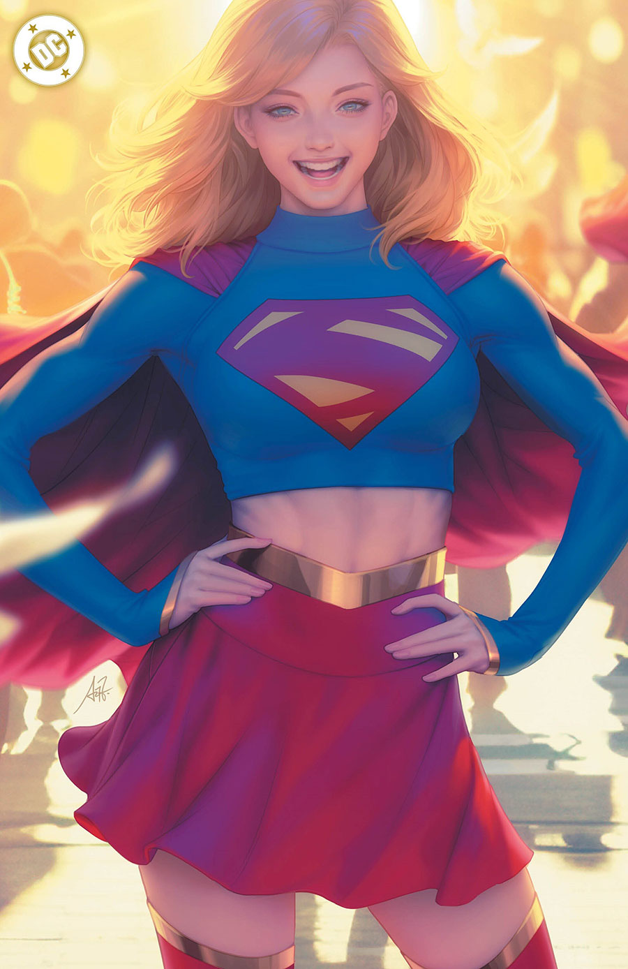 Supergirl Vol 8 #1 Cover F Variant Stanley Artgerm Lau Foil Cover (DC All In)