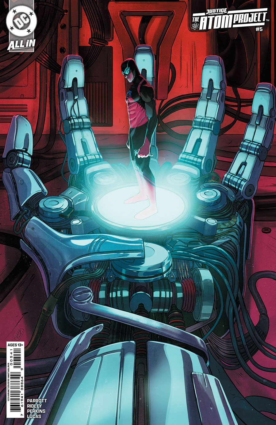 Justice League The Atom Project #5 Cover E Incentive Nimit Malavia Card Stock Variant Cover (DC All In)