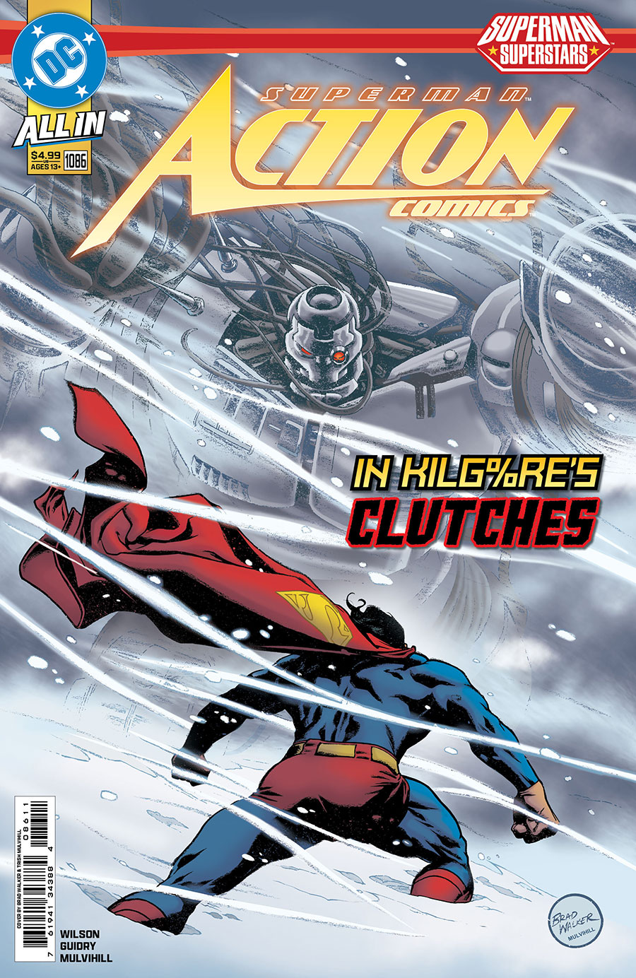 Action Comics Vol 2 #1086 Cover A Regular Brad Walker Cover (DC All In)
