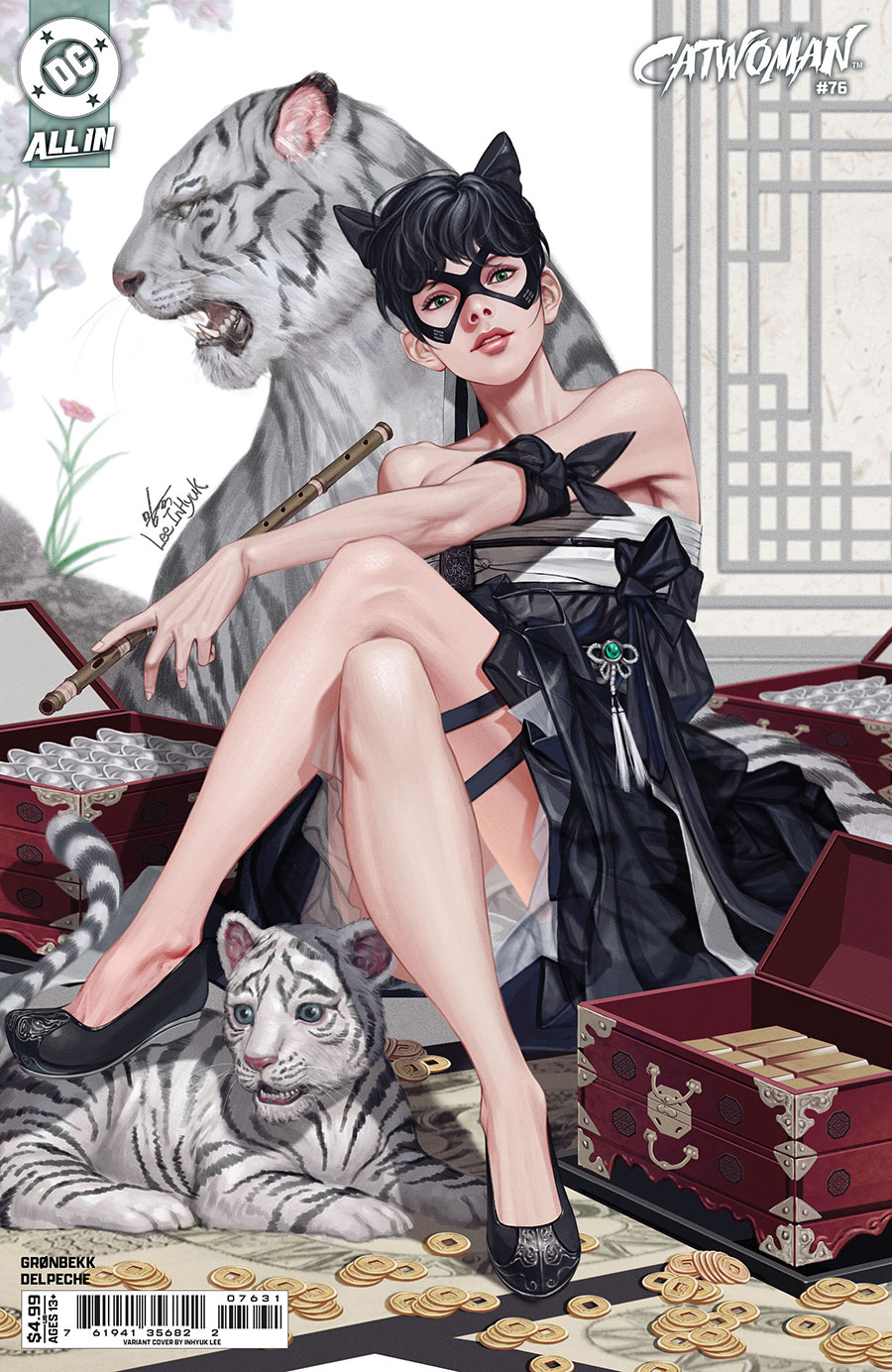 Catwoman Vol 5 #76 Cover C Variant Inhyuk Lee Card Stock Cover (DC All In)