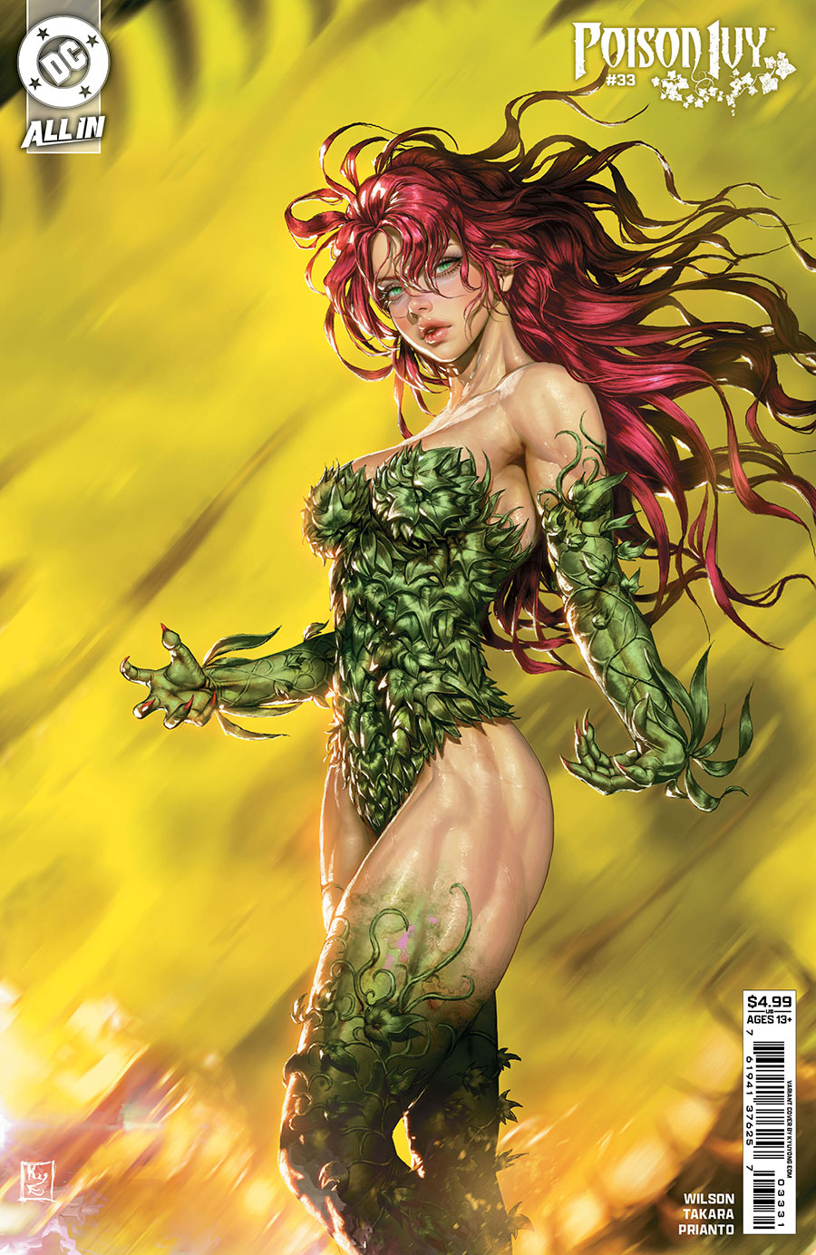 Poison Ivy #33 Cover C Variant Kyuyong Eom Card Stock Cover (DC All In)