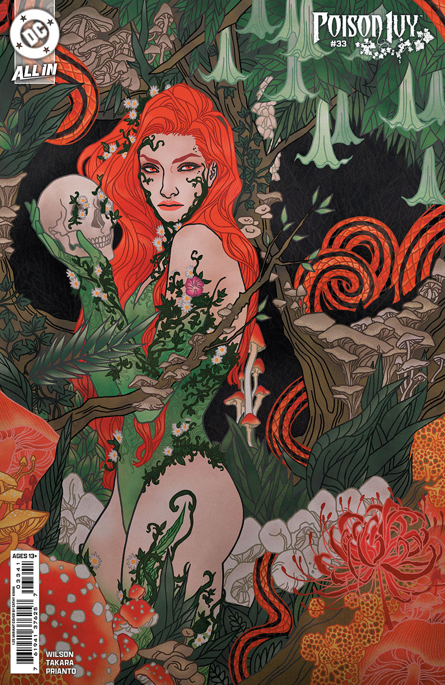 Poison Ivy #33 Cover D Incentive Cathy Kwan Card Stock Variant Cover (DC All In)