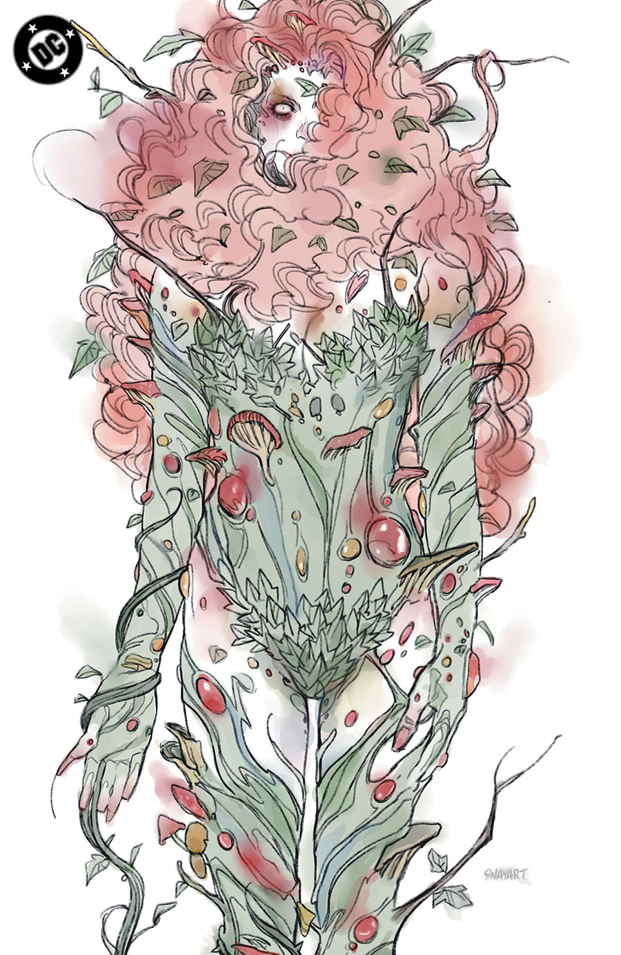 Poison Ivy #33 Cover E Incentive Joshua Sway Swaby Virgin Card Stock Variant Cover (DC All In)