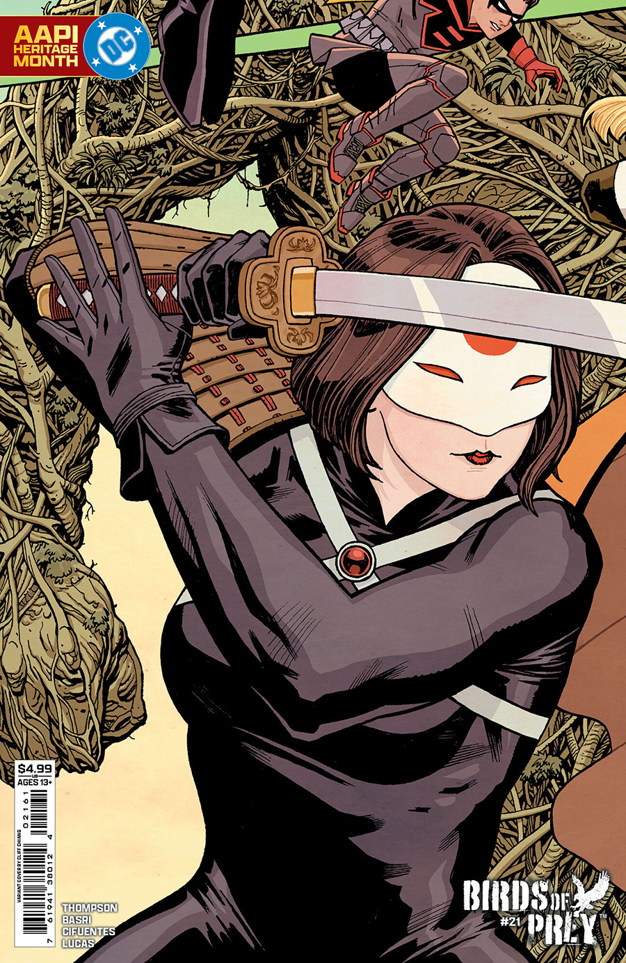 Birds Of Prey Vol 5 #21 Cover D Variant Cliff Chiang AAPI Heritage Month Connecting Card Stock Cover (DC All In)