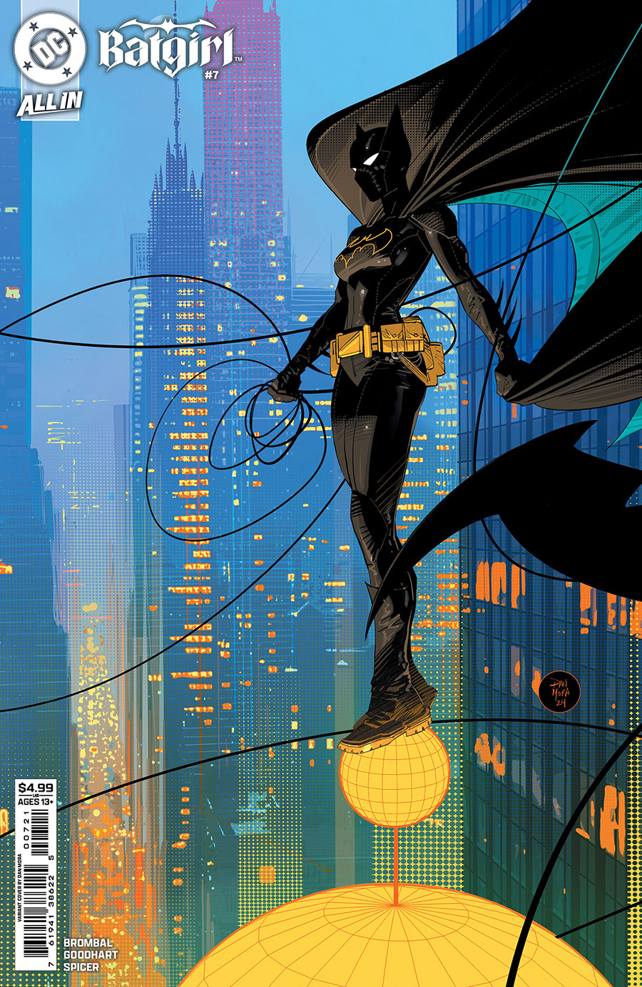 Batgirl Vol 6 #7 Cover B Variant Dan Mora Card Stock Cover (DC All In)