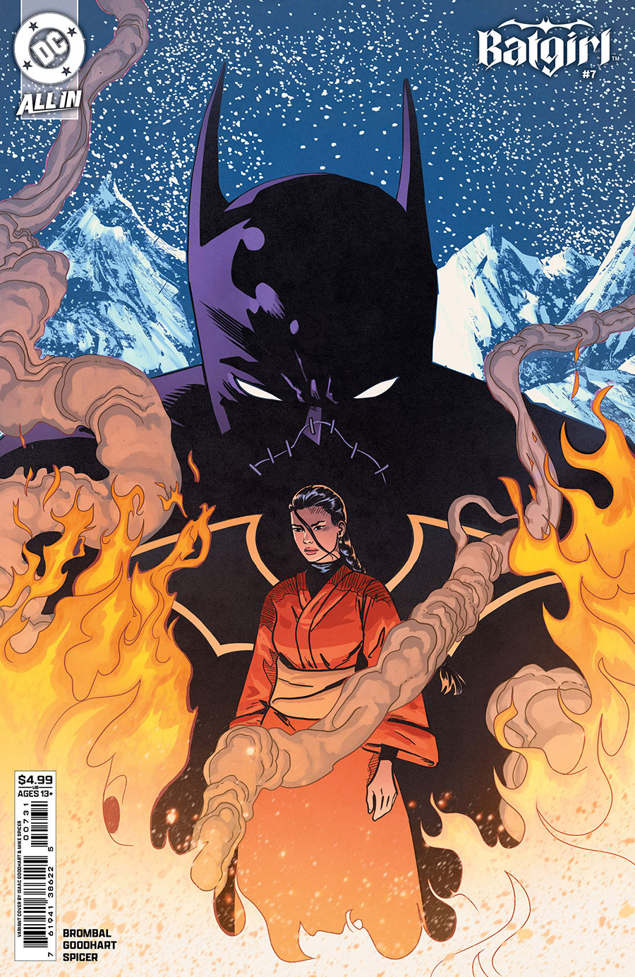 Batgirl Vol 6 #7 Cover C Variant Isaac Goodhart Card Stock Cover (DC All In)