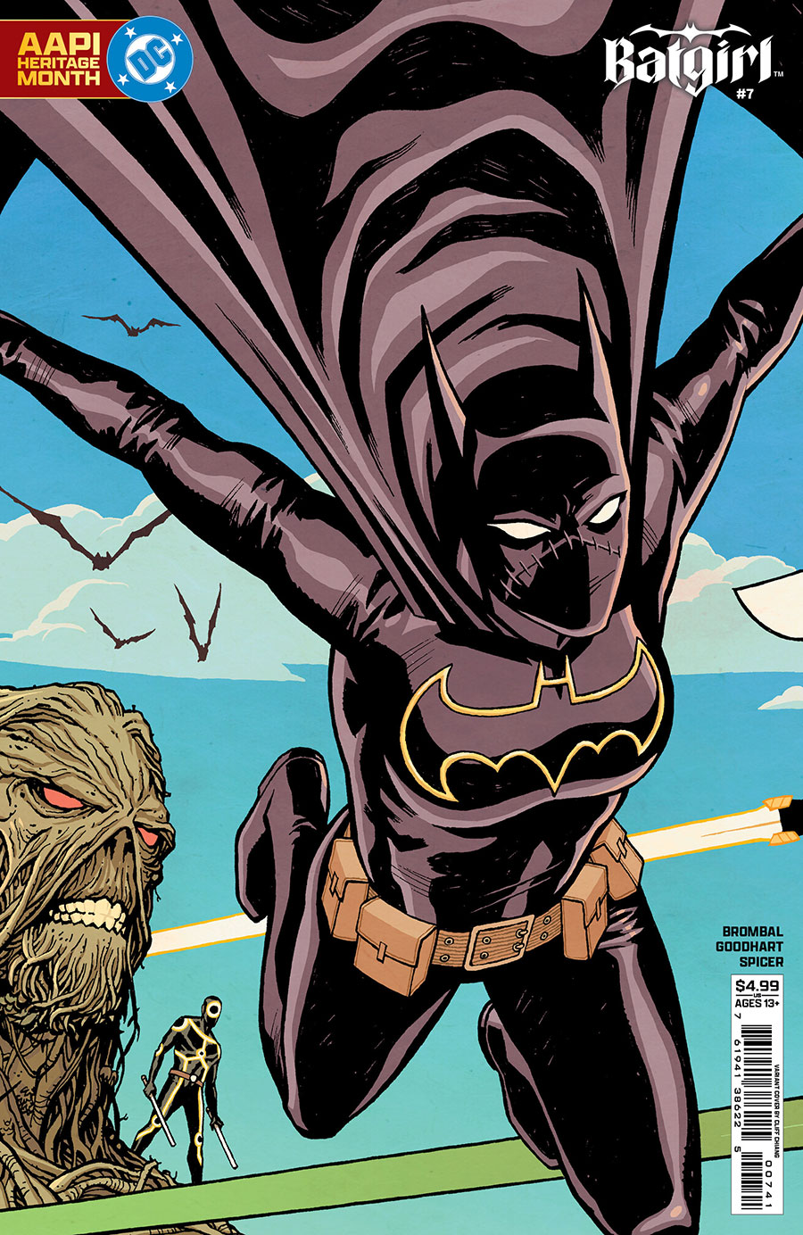 Batgirl Vol 6 #7 Cover D Variant Cliff Chiang AAPI Heritage Month Connecting Card Stock Cover (DC All In)