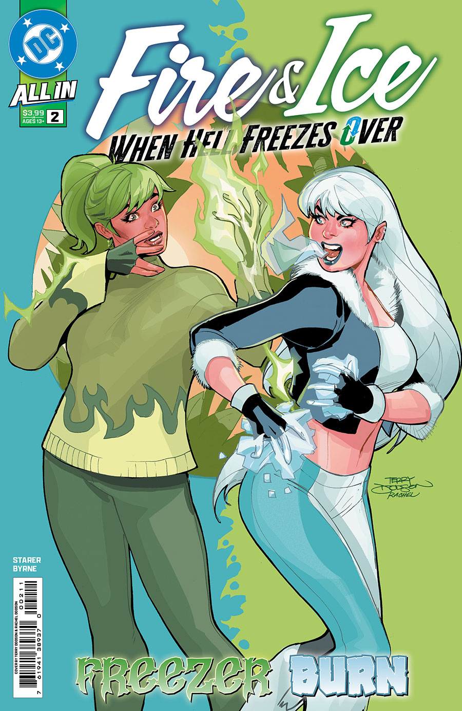 Fire & Ice When Hell Freezes Over #2 Cover A Regular Terry Dodson & Rachel Dodson Cover (DC All In)