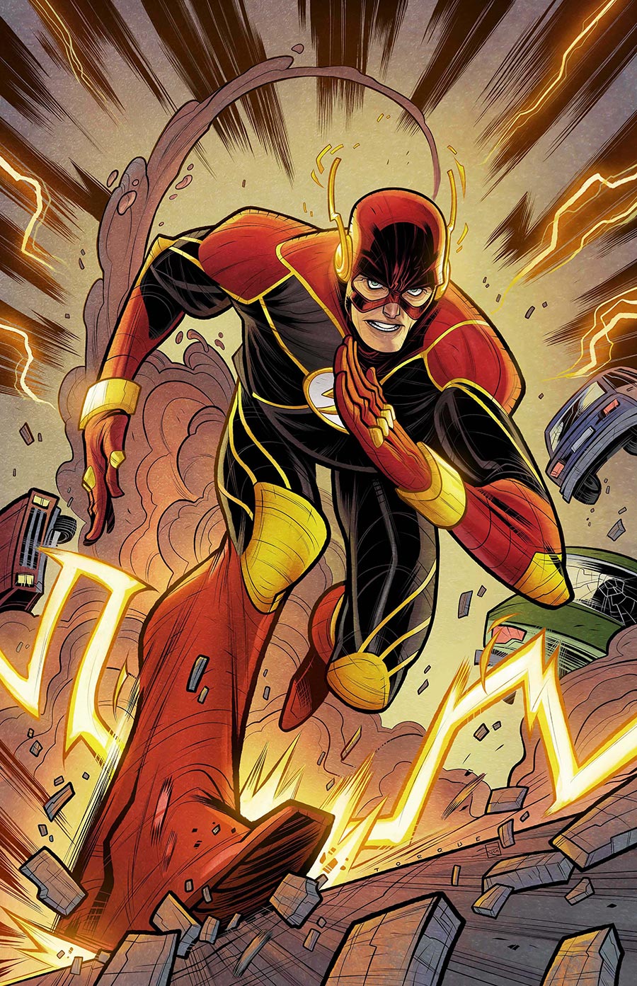 Flash Vol 6 #21 Cover C Variant Elizabeth Torque Card Stock Cover