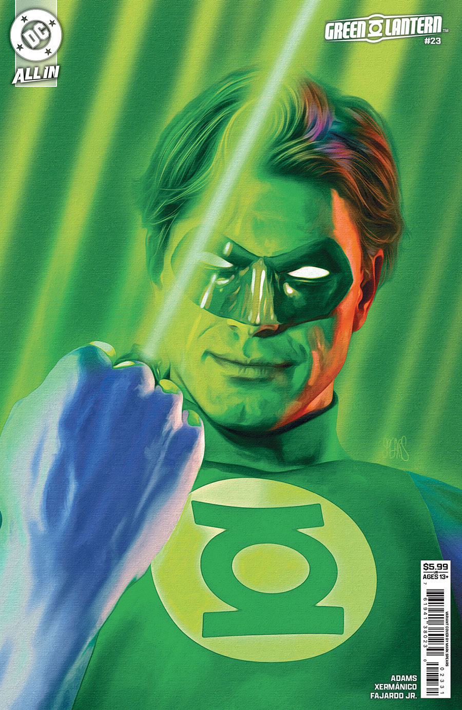 Green Lantern Vol 8 #23 Cover C Variant Mark  Spears Card Stock Cover (DC All In)