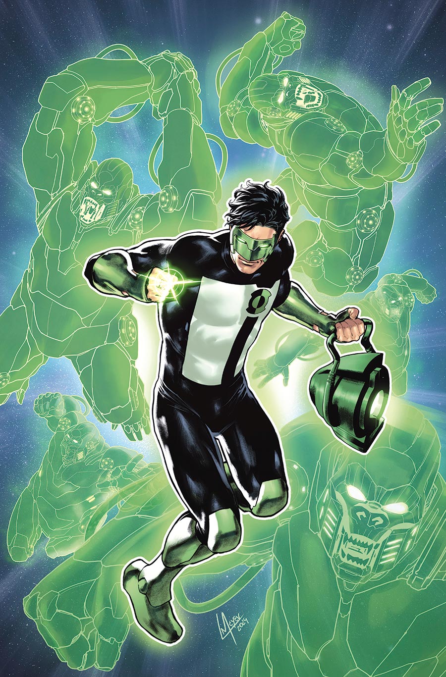 Green Lantern Corps Vol 4 #4 Cover C Variant Lucas Meyer Card Stock Cover (DC All In)