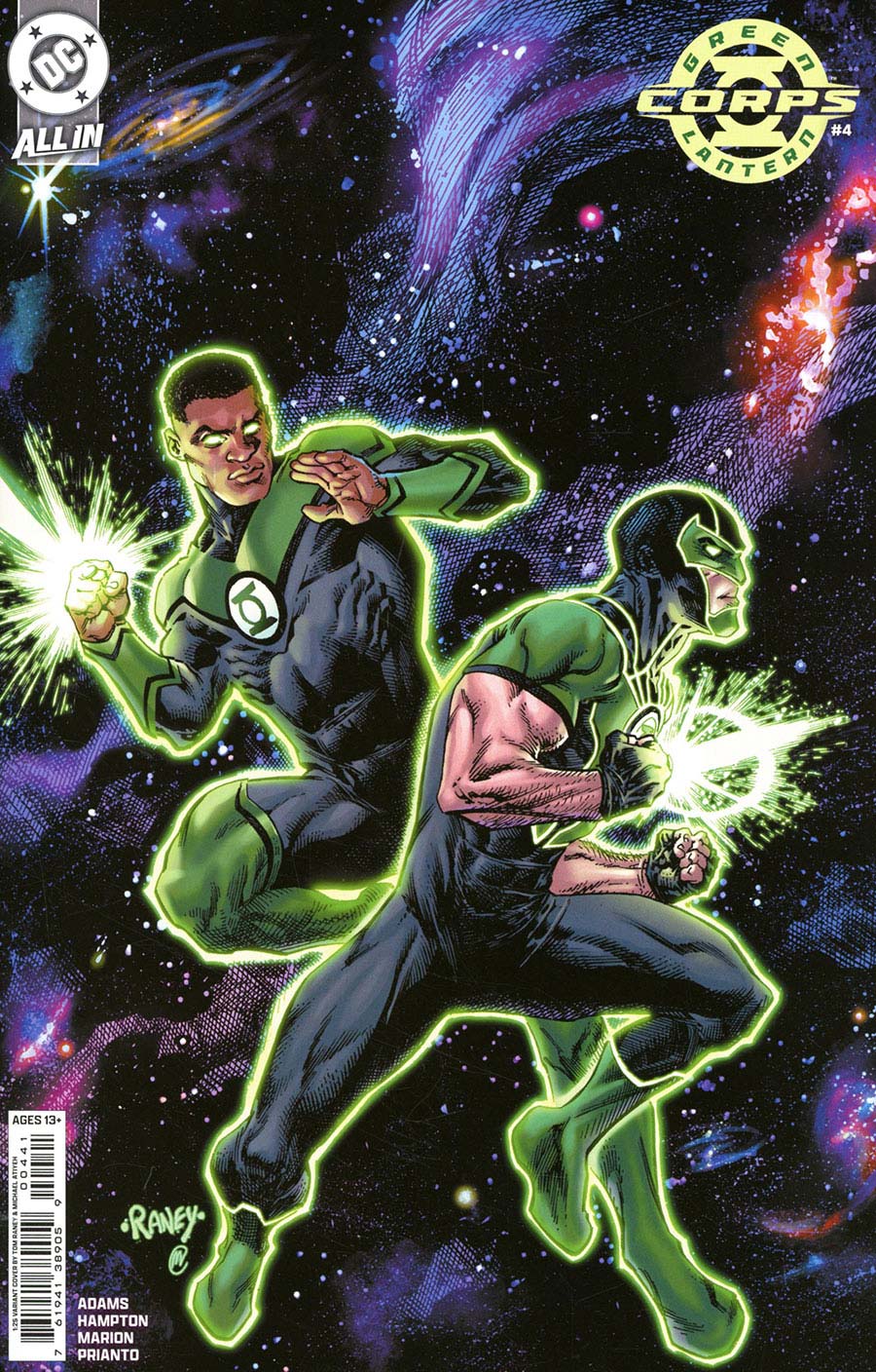 Green Lantern Corps Vol 4 #4 Cover D Incentive Tom Raney Card Stock Variant Cover (DC All In)