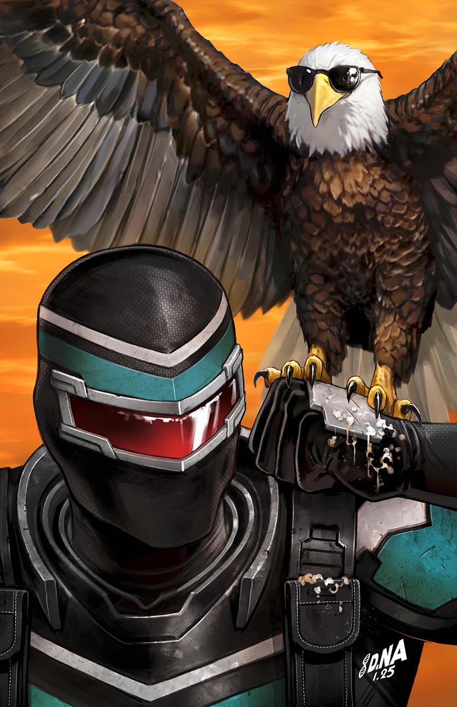 Peacemaker Presents The Vigilante Eagly Double Feature #3 Cover B Variant David Nakayama Card Stock Cover