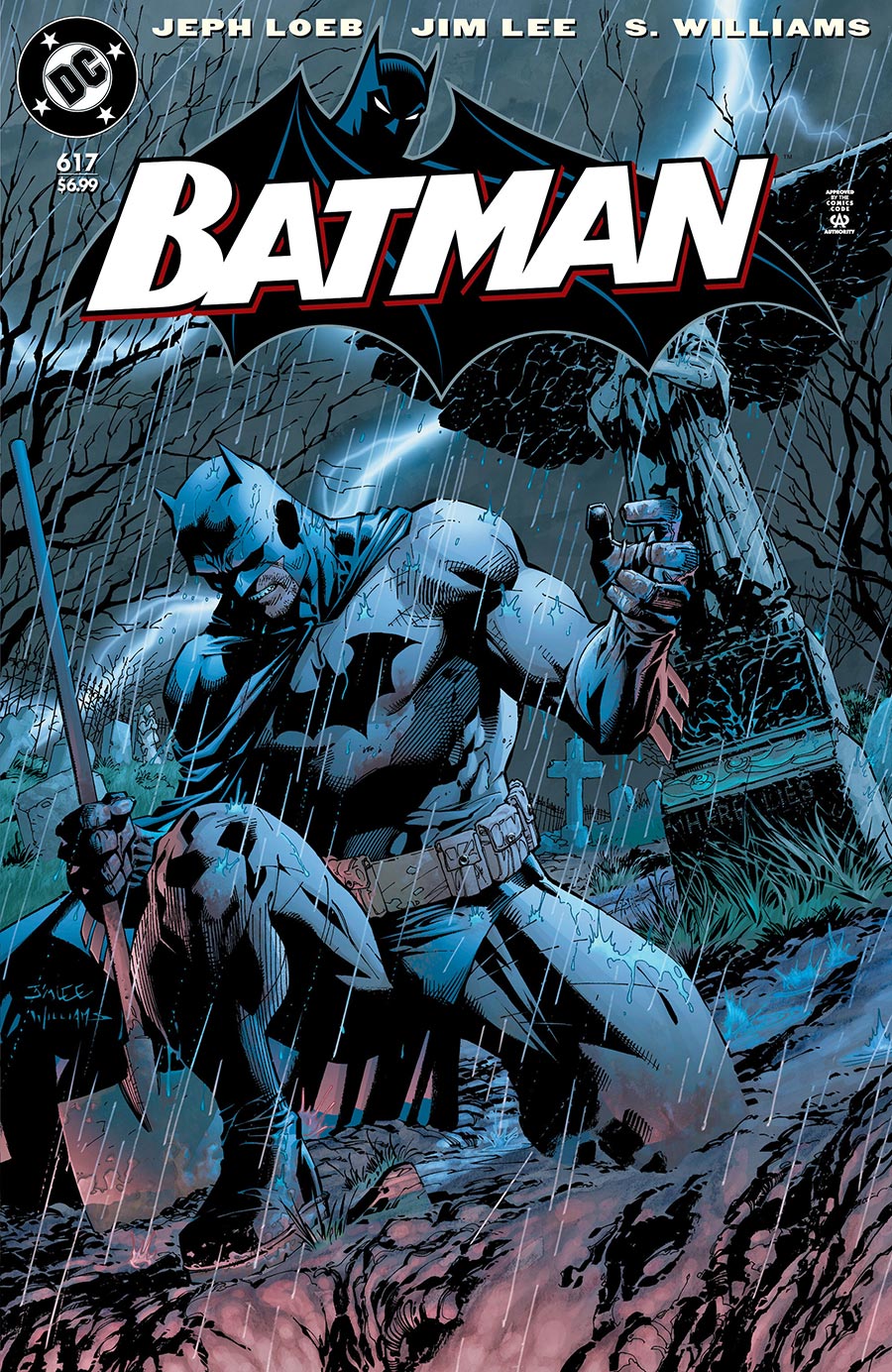 Batman #617 Facsimile Edition Cover B Variant Jim Lee & Scott Williams Foil Cover