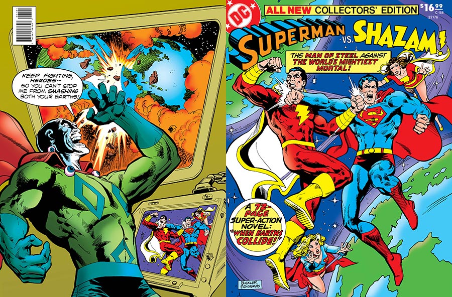 All-New Collectors Edition #58 Superman vs SHAZAM Facsimile Edition Cover B Variant Rich Buckler & Dick Giordano Foil Cover