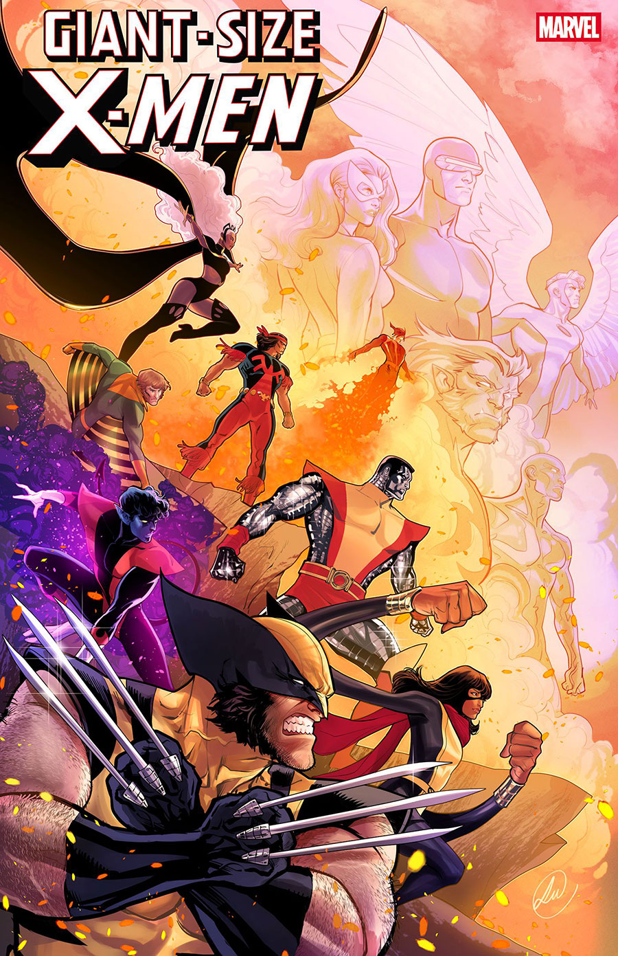 Giant-Size X-Men (2025) #1 Cover G Incentive Lucas Werneck Variant Cover (Giant-Size X-Men 50th Anniversary Part 1)