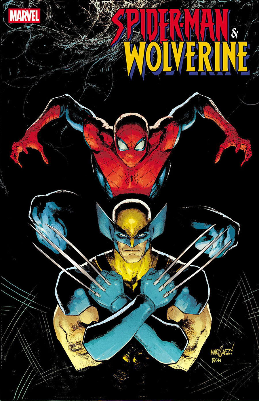 Spider-Man & Wolverine #1 Cover E Incentive David Marquez Variant Cover