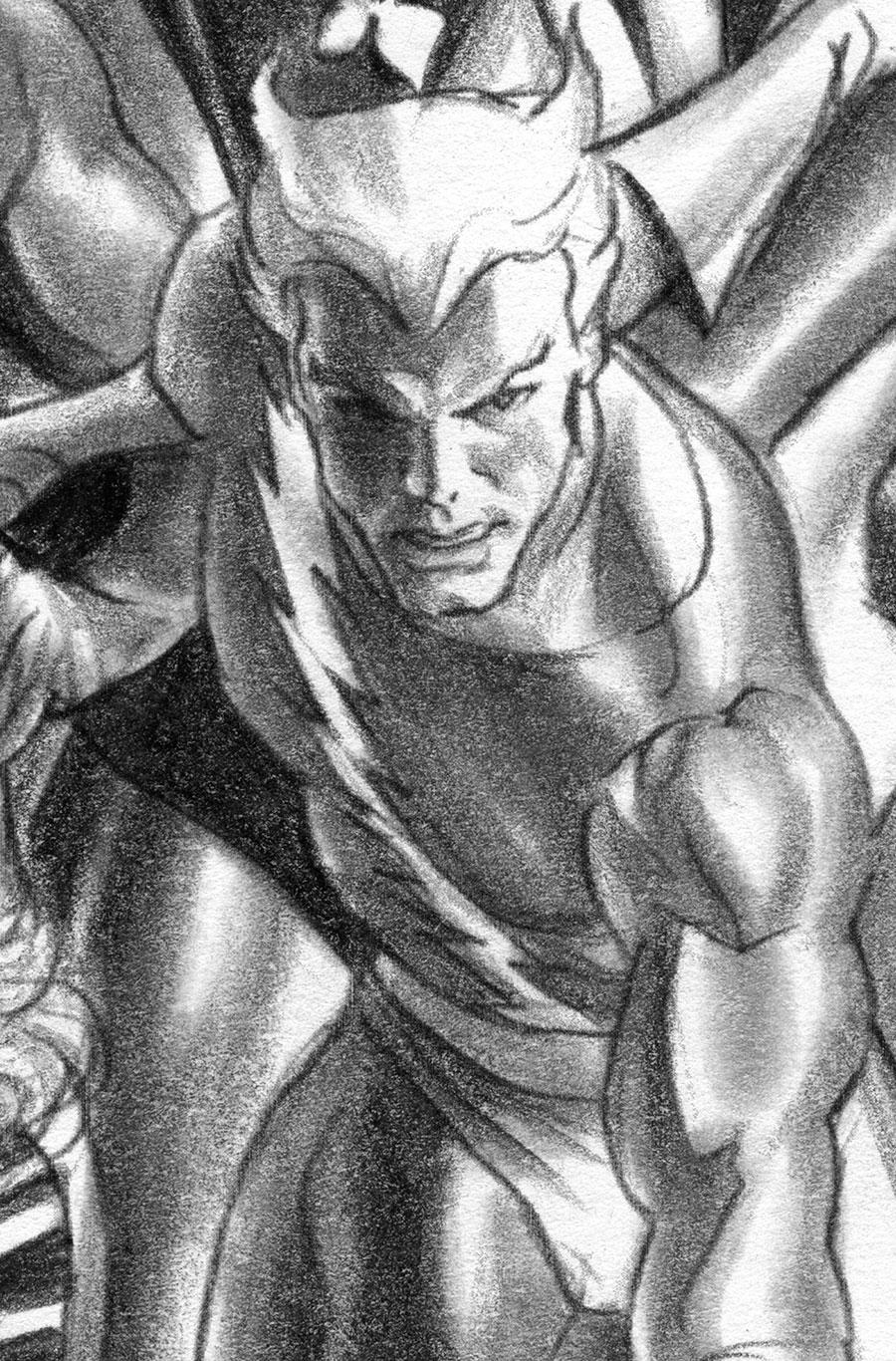Vision And The Scarlet Witch Vol 3 #1 Cover G Incentive Alex Ross Timeless Virgin Sketch Cover