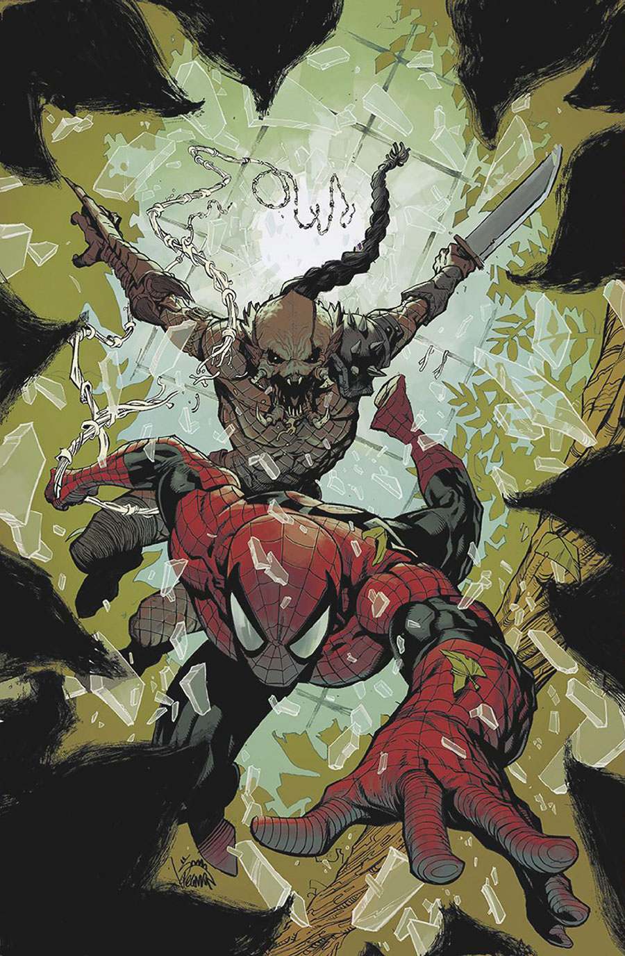 Predator vs Spider-Man #2 Cover E Incentive Ryan Stegman Virgin Cover