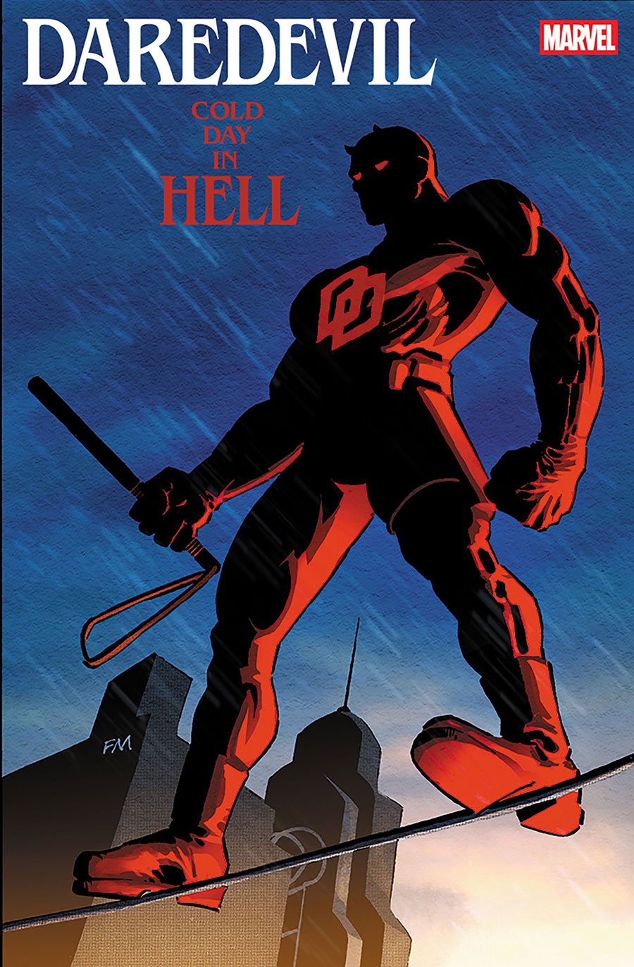 Daredevil Cold Day In Hell #2 Cover E Incentive Frank Miller Hidden Gem Variant Cover