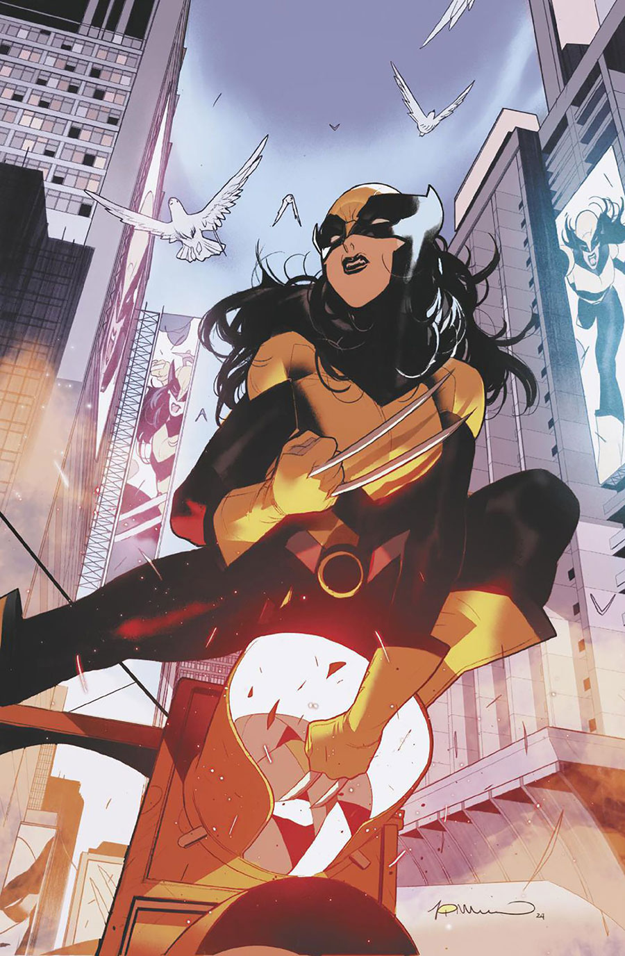 Laura Kinney Wolverine #6 Cover D Incentive Simone Di Meo X-23 Virgin Cover