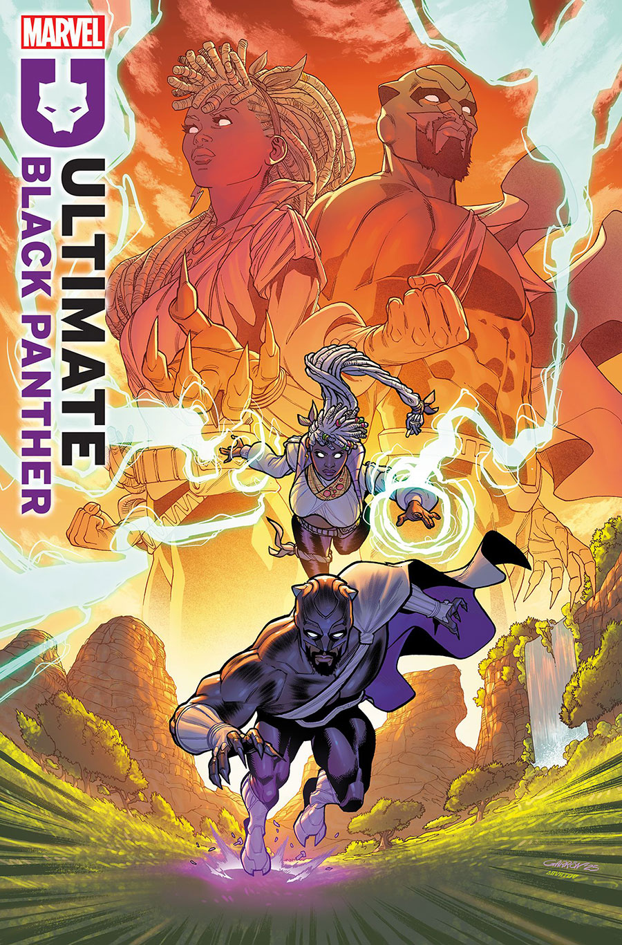 Ultimate Black Panther #16 Cover C Incentive Javier Garron Variant Cover