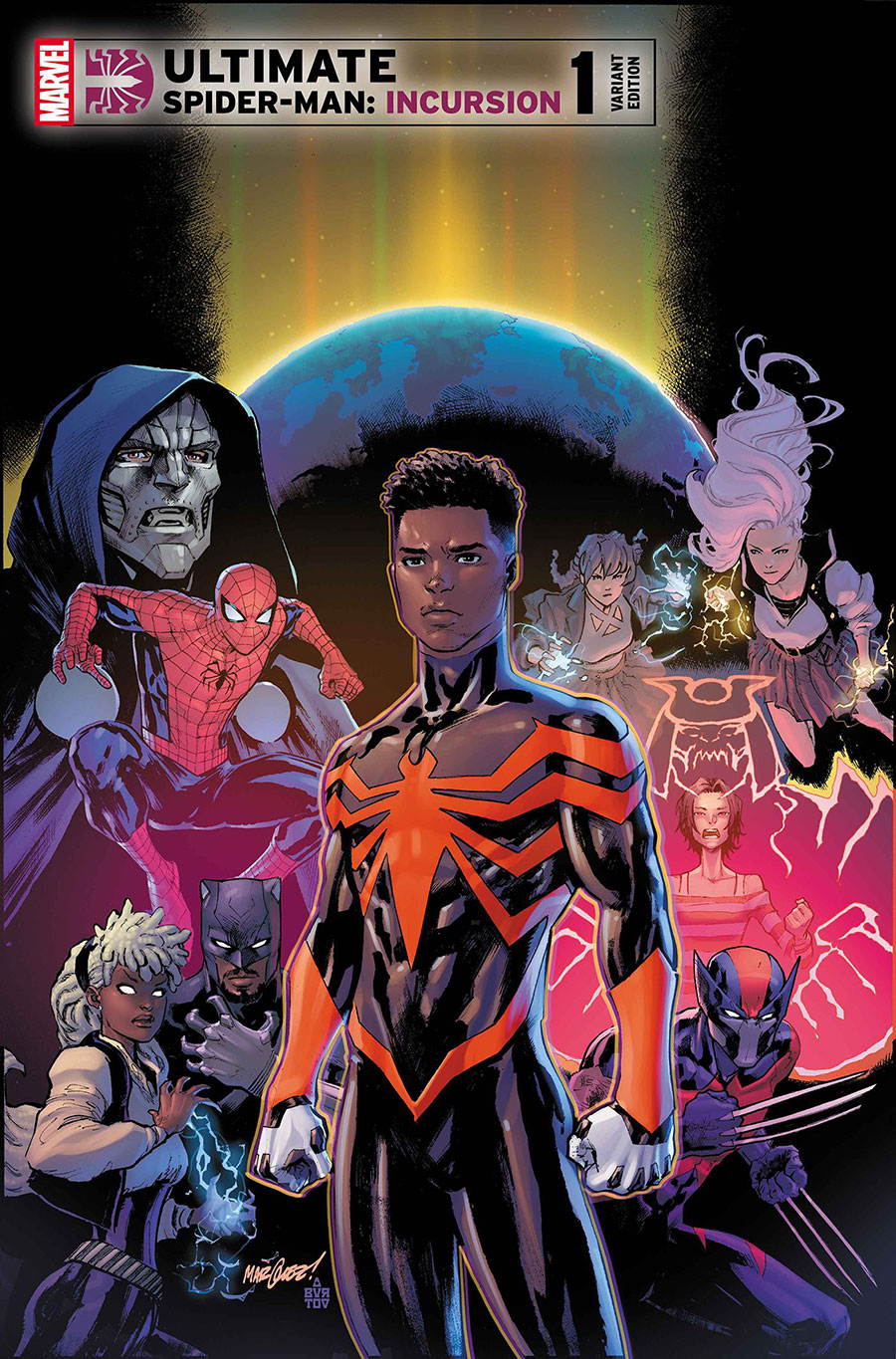 Ultimate Spider-Man Incursion #1 Cover G Incentive David Marquez Variant Cover