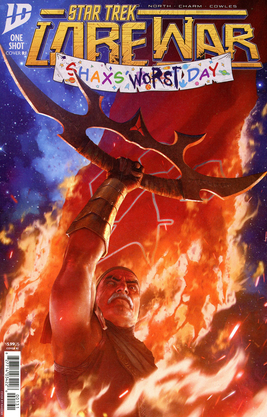 Star Trek Lore War Shaxs Worst Day #1 (One Shot) Cover C Incentive Rahzzah Variant Cover