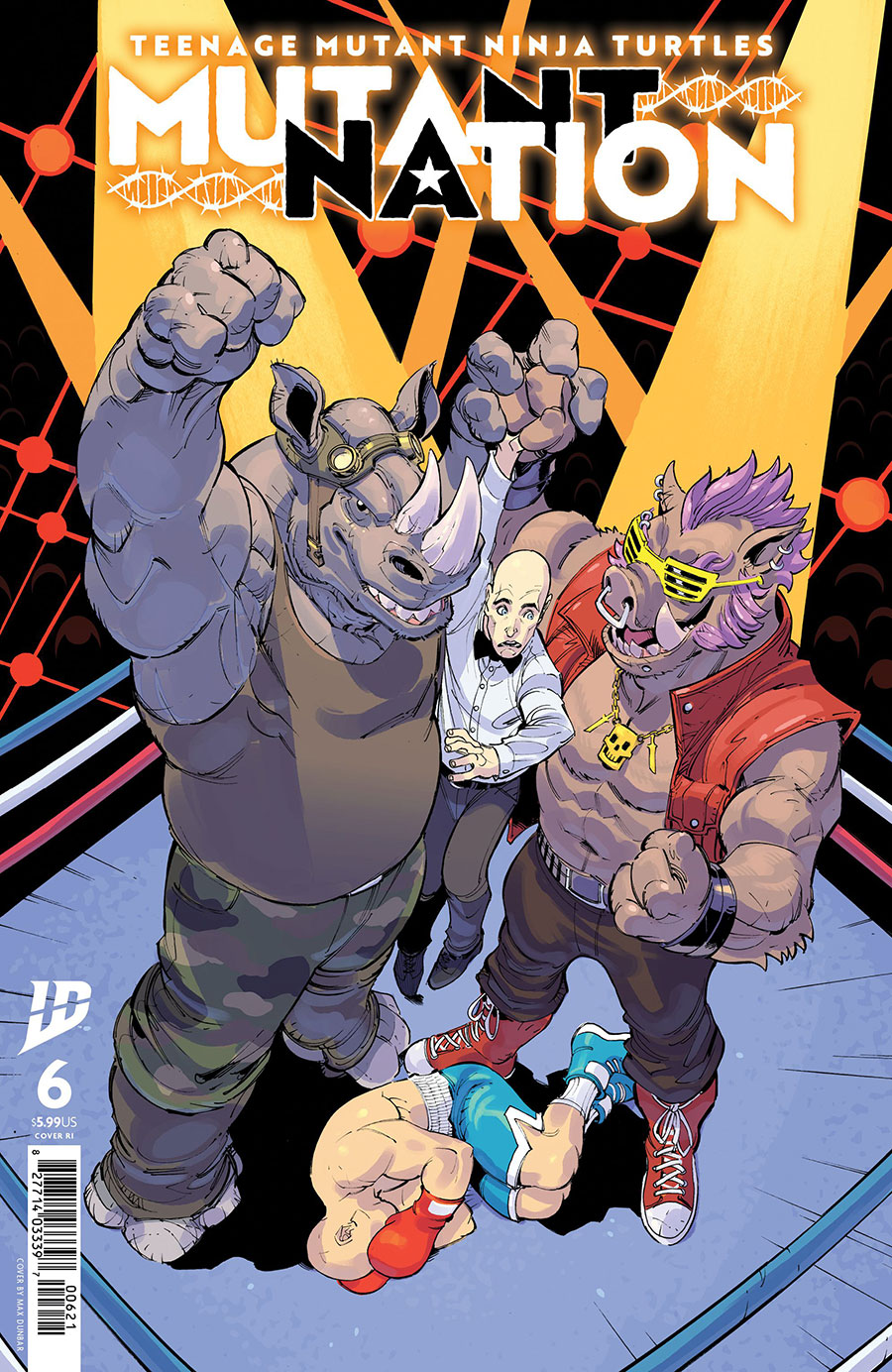Teenage Mutant Ninja Turtles Mutant Nation #6 Cover C Incentive Max Dunbar Variant Cover