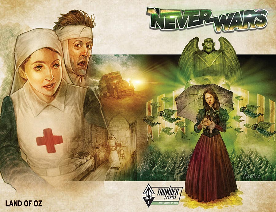 Neverwars #1 Dorothy / Oz Cover B Variant Erwin Arroza Wraparound Cover - RESOLICITED