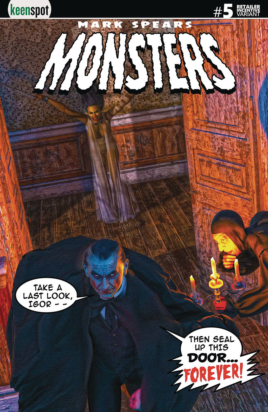 Mark Spears Monsters #5 Cover H Incentive Mark Spears Batman 217 Homage Variant Cover