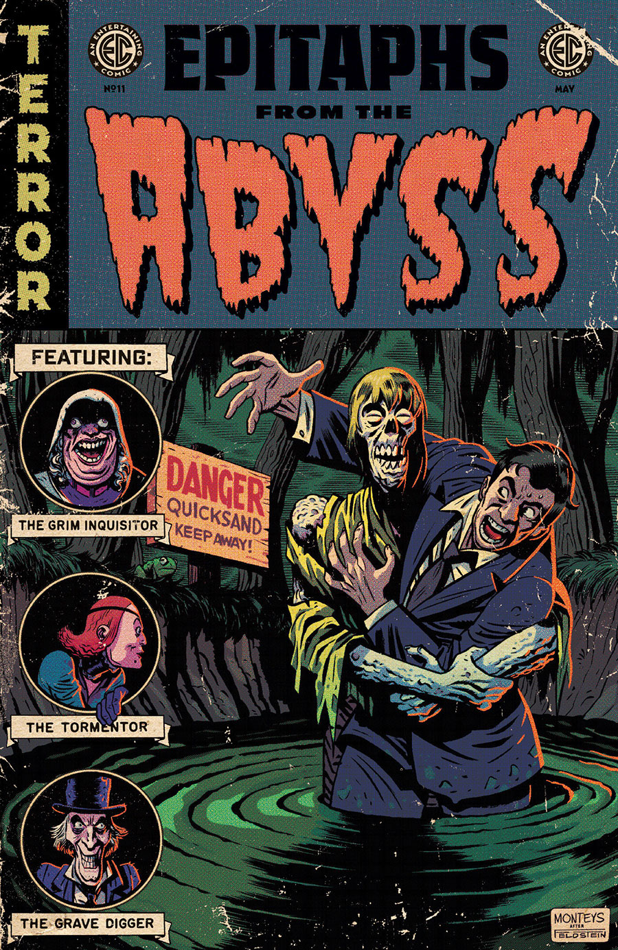 Epitaphs From The Abyss #11 Cover C Incentive Albert Monteys Homage Variant Cover (EC Comics)