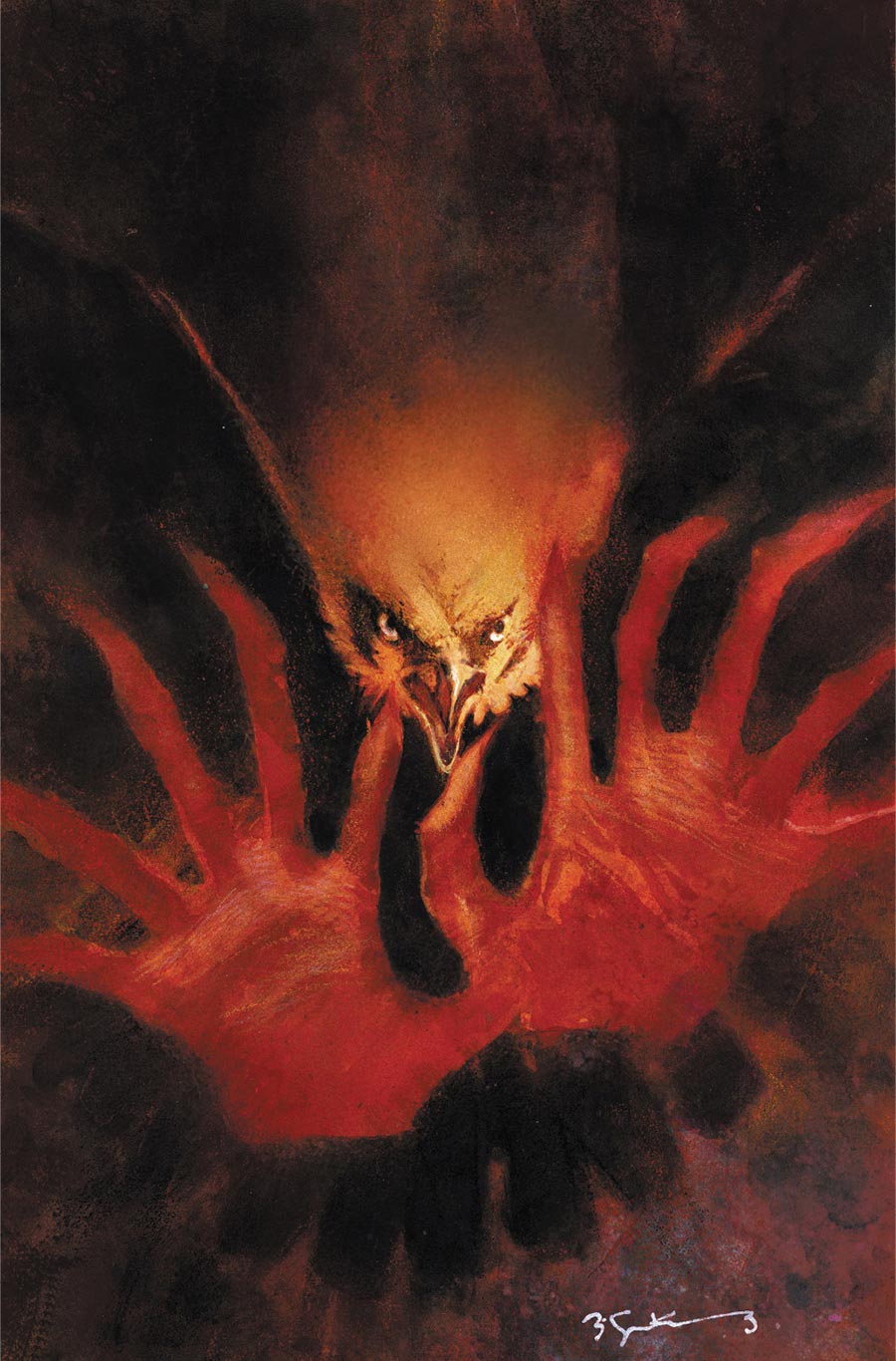 Dead Samurai #4 Cover D Incentive Bill Sienkiewicz Virgin Cover