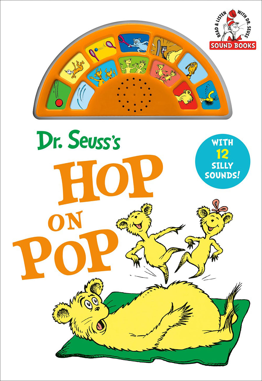 Dr Seusss Hop On Pop With 12 Silly Sounds An Interactive Read And Listen Book Board Book HC