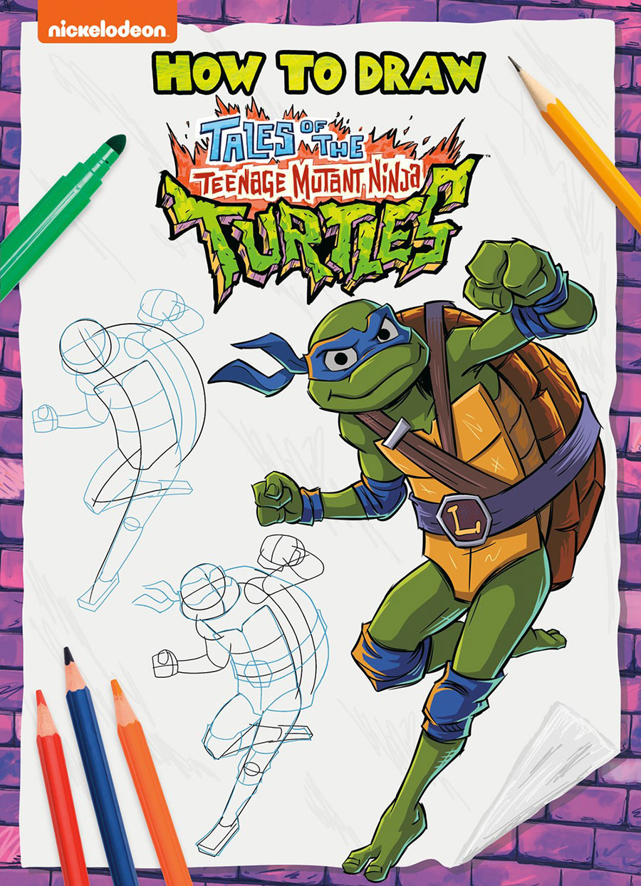 How To Draw Tales Of The Teenage Mutant Ninja Turtles TP