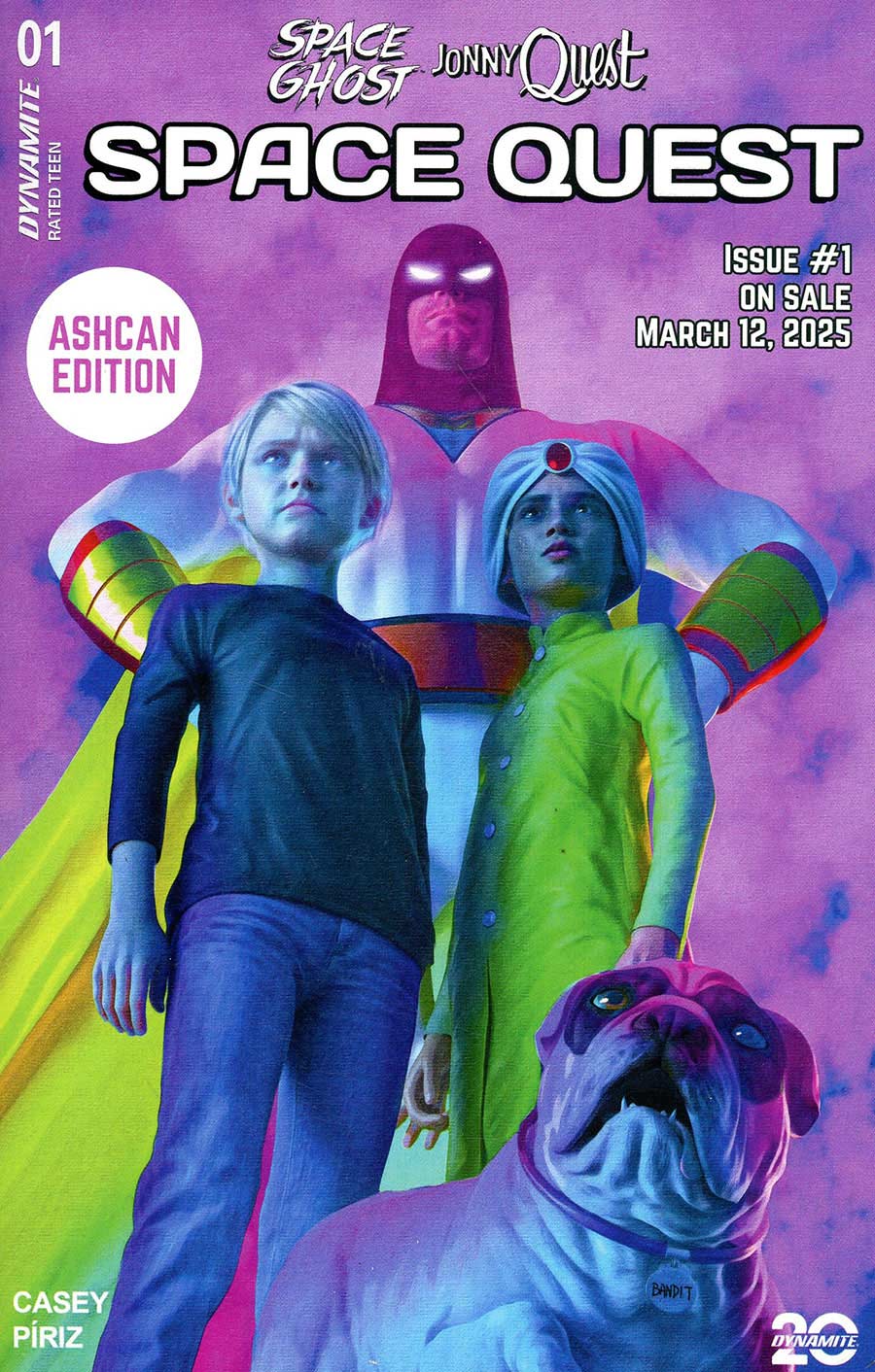 Space Ghost Jonny Quest SpaceQuest Ashcan Edition #1