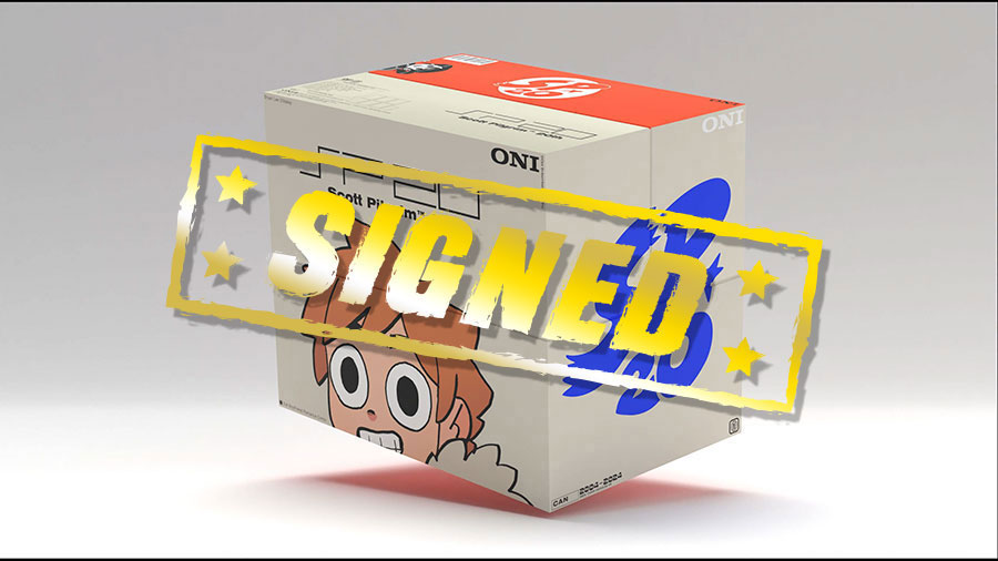 Scott Pilgrim 20th Anniversary Color HC Box Set Signed By Bryan Lee O Malley