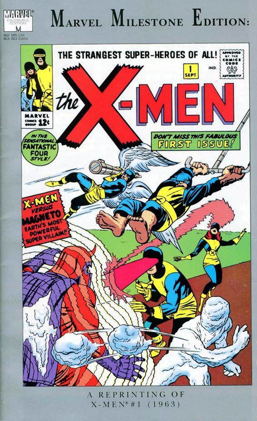 Marvel Milestone Edition X-Men #1 Cover C Signed by Stan Lee without CoA