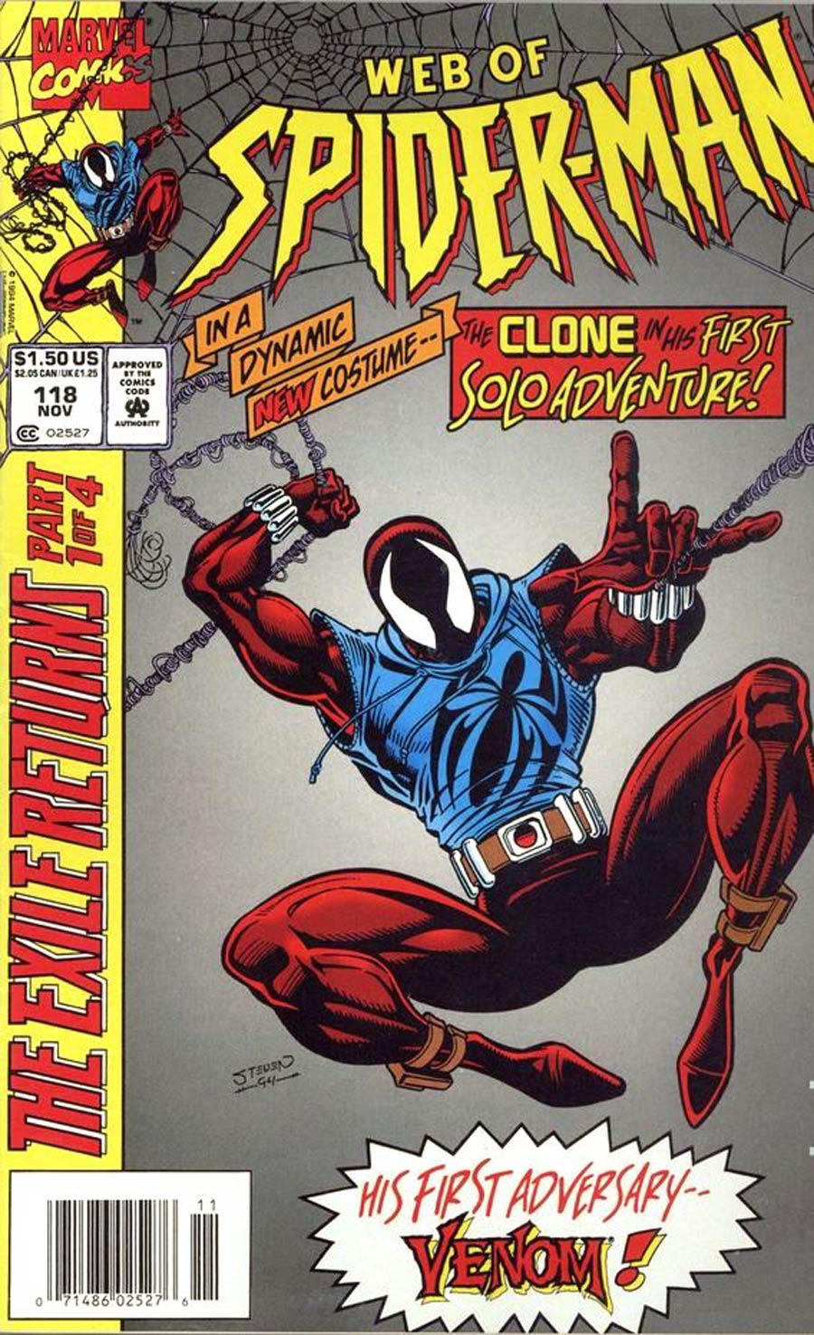 Web of Spider-Man #118 Cover D Newstand Edtion