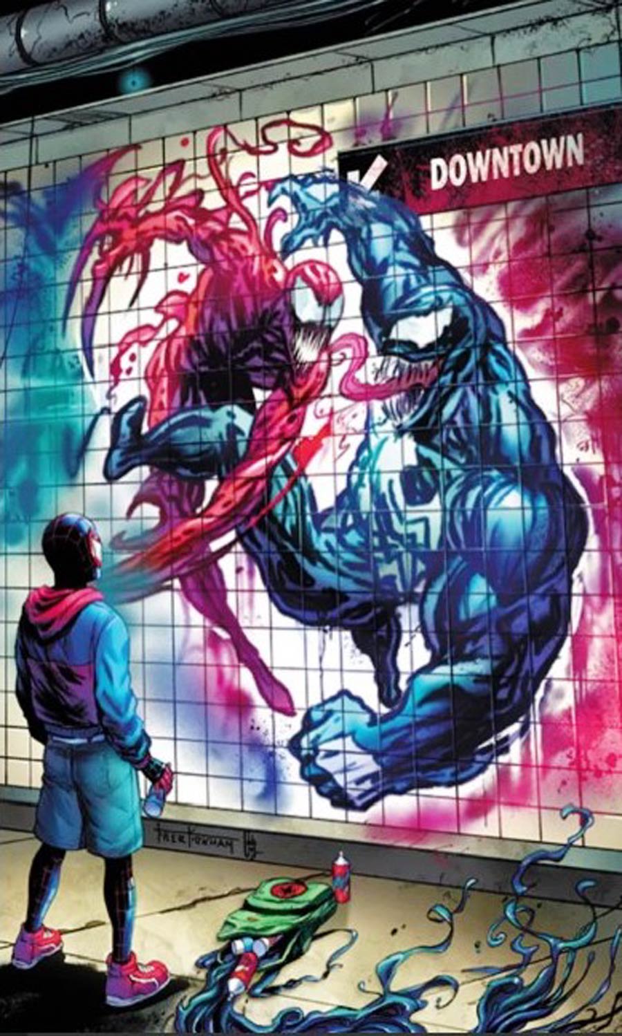 Miles Morales Spider-Man Vol 2 #7 Cover F GatorGuard Exclusive Variant Comic Book Tyler Kirkham Virgin Cover