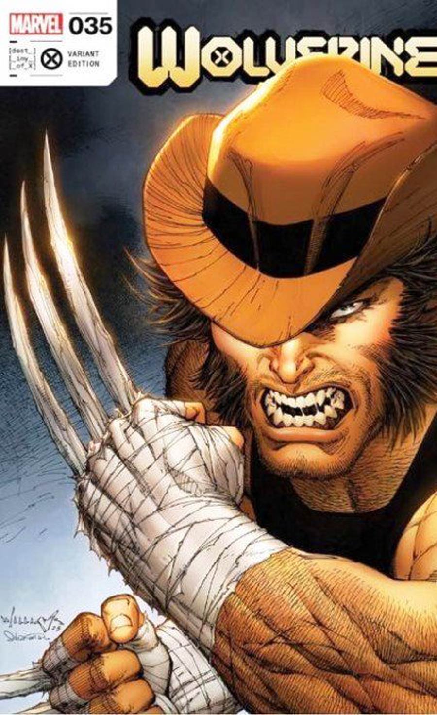 Wolverine Vol 7 #35 Cover D UnknownComics Variant Cover by Scott Williams