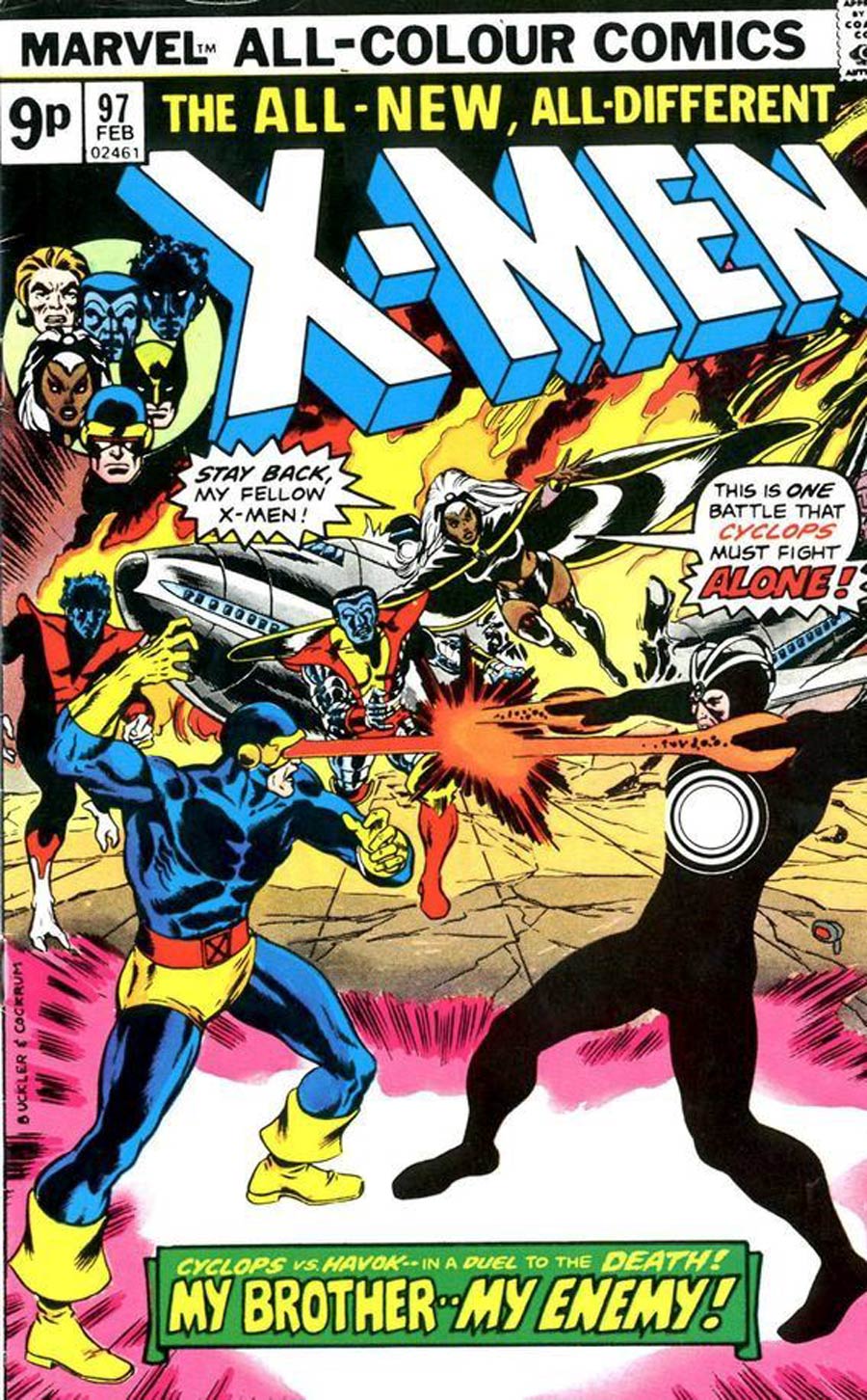 X-Men Vol 1 #97 Cover C UK Variant